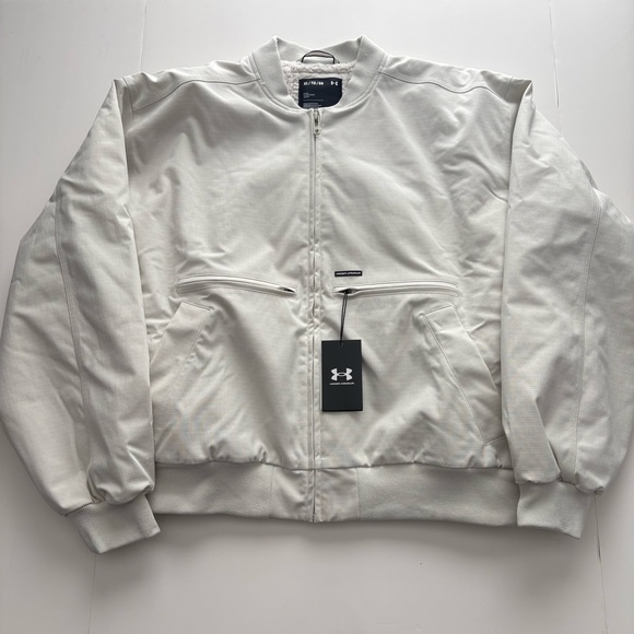 Under Armour Jackets & Blazers - Womens Under Armour Expanse Sherpa Fleece Lined Loose Bomber Jacket XL MSRP $130